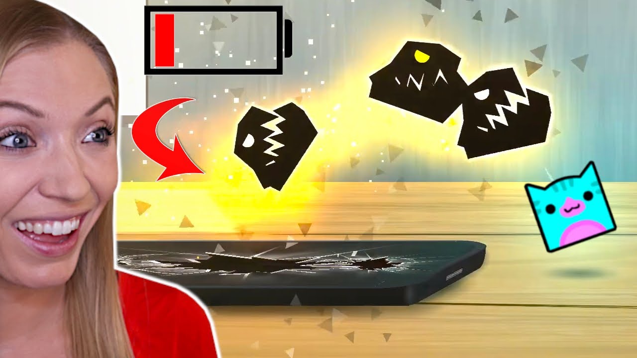 Мой телефон УМЕР во время игры в Geometry Dash!