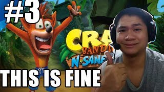 Crash Bandicoot Walkthrough Part 3: don't throw your controller, don't throw your controller