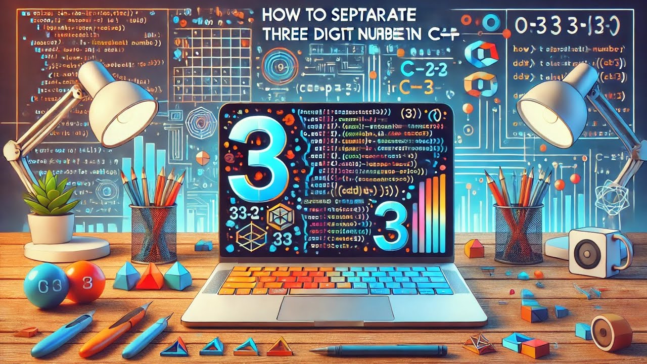 How to Separate Three Digit Number in C++ | Beginner-Friendly Tutorial ...