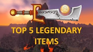 TOP 5 (RANKED) Legendary Items in Classic WoW TOP 5 (RANKED) Legendary Items in Classic WoW