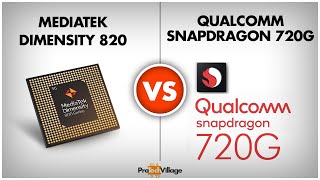 Mediatek Dimensity 820 vs Snapdragon 720G  | Which is better? | Snapdragon 720G vs Dimensity 820