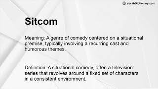 Sitcom Meaning