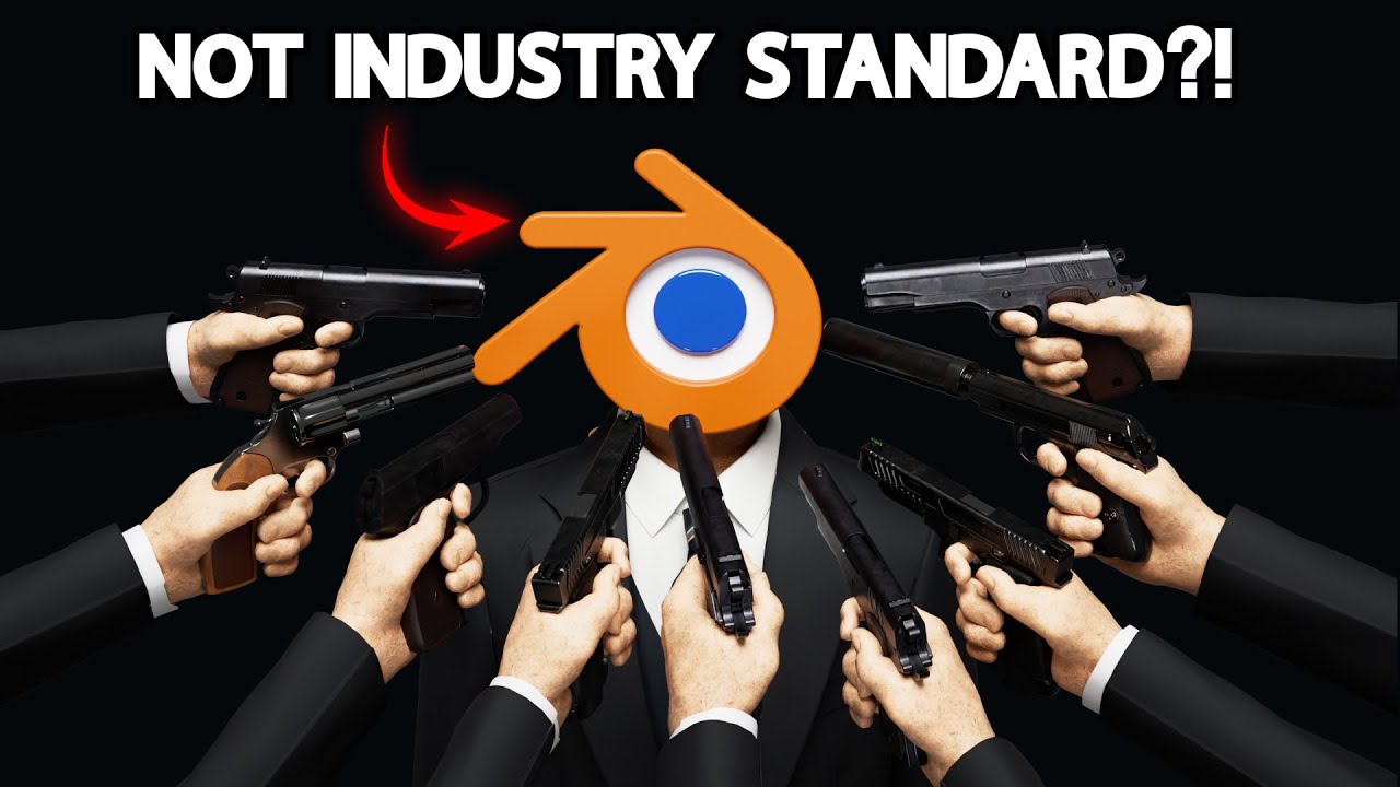 Основные причины, почему Blender не является отраслевым стандартом