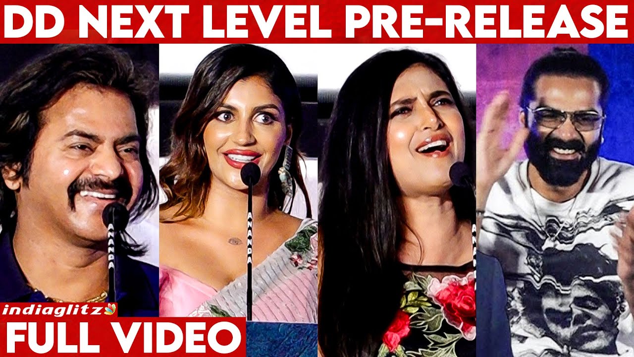 Forever Crush STR 😍 DD Next Level Pre -Release Event | Santhanam, Simbu, Yaashika | Full Speech