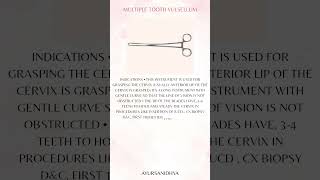 Multiple Toothed Vulsellum