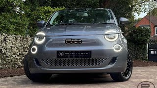 2022 Fiat 500E La Prima | Mineral Grey | Walk Around.