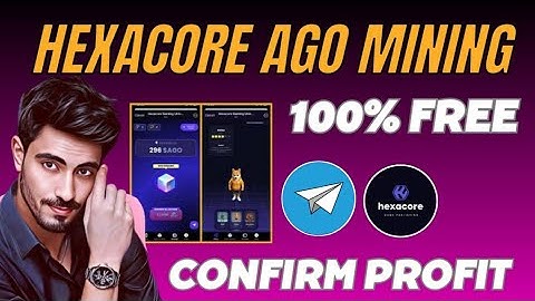 Hexacore Free Mining Like Notcoin || Hexacore AGO Mining Guide || Free Crypto Airdrop