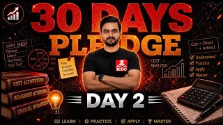 30 Days Pledge - Day 2 CMA Inter June 2026
