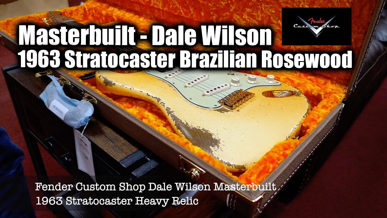 Fender Dale Wilson Masterbuilt Stratocaster- Wild West Open Box 📦 #54
