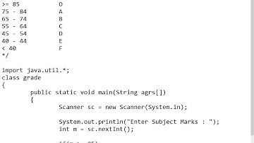[2020]-Programming in JAVA - Control Structure - Decision Making - else if ladder - Practice part 3