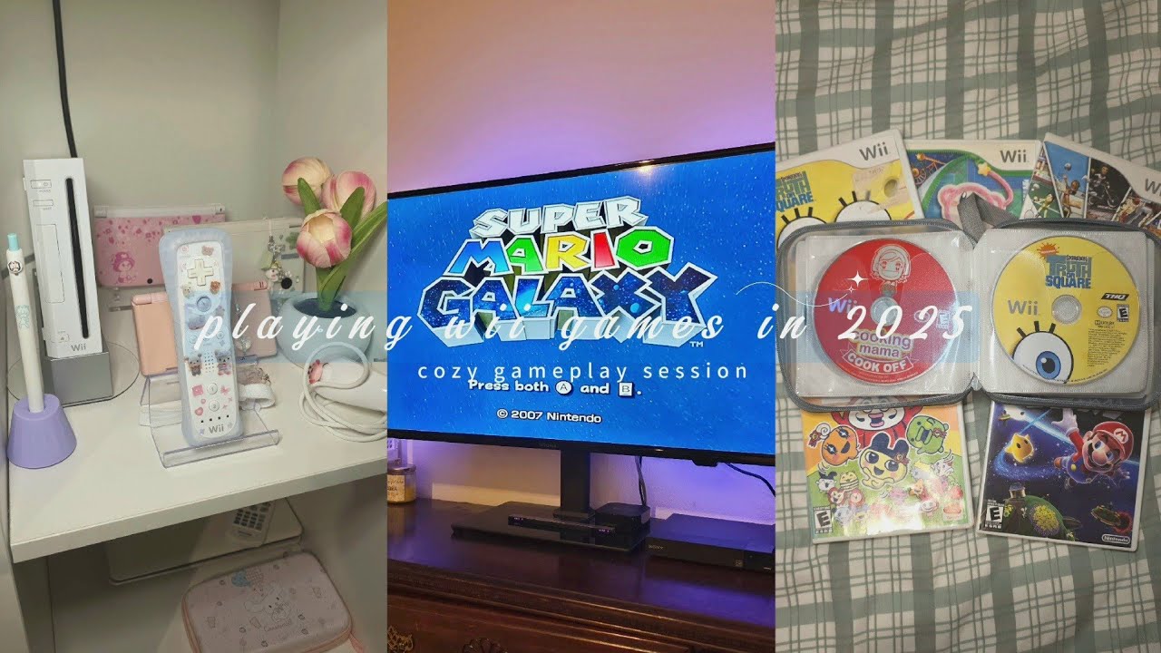 💫playing wii games in 2025 | cozy gameplay session w/ commentary 