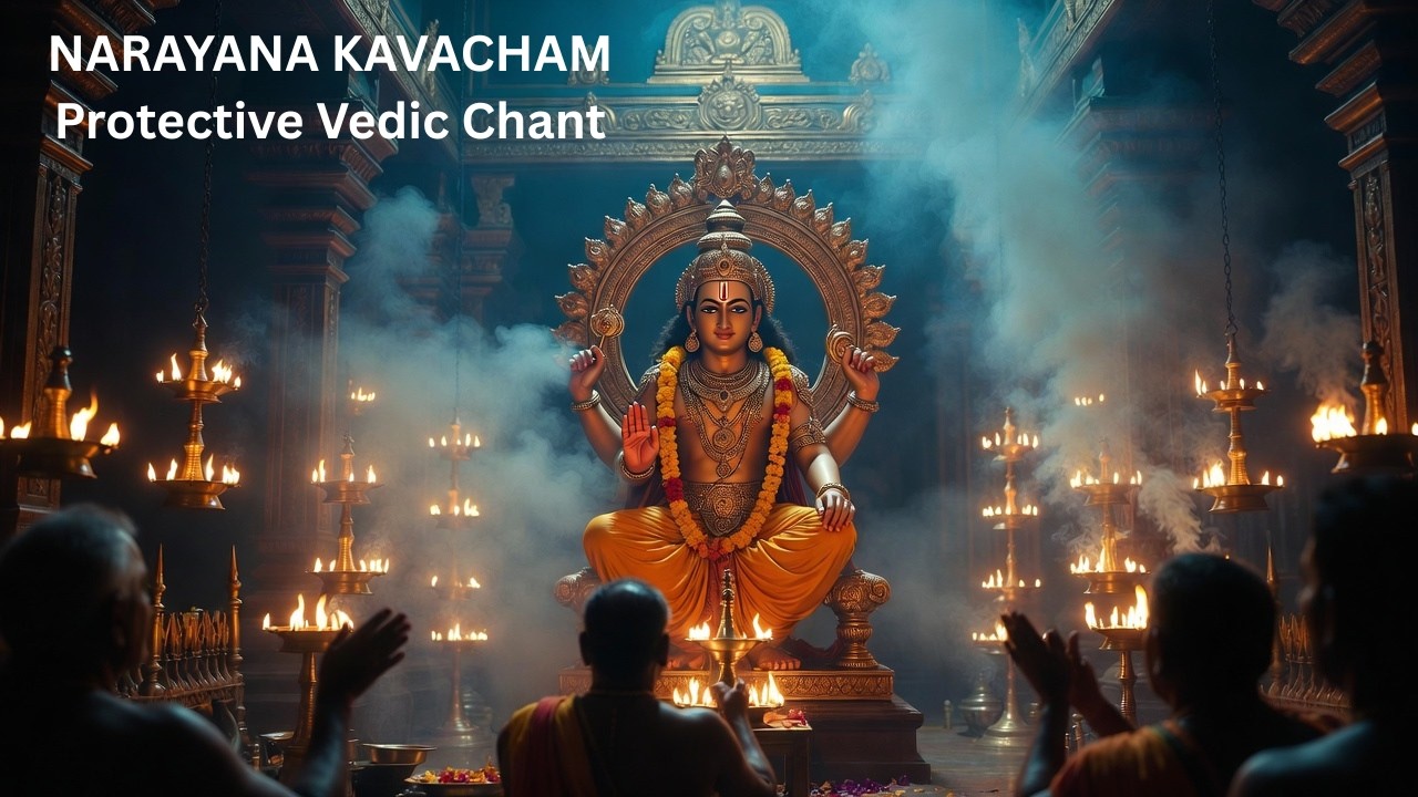 Nārāyaṇa Kavacham | Full Vedic Chant 🕉️ Ancient Divine Protection Hymn