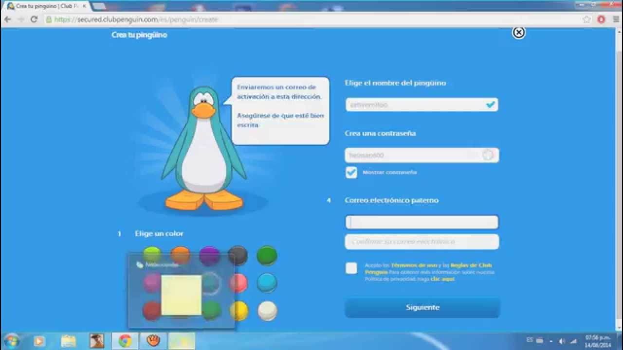 Como Crear Tu Propio Pinguino En Club Penguin! - YouTube
