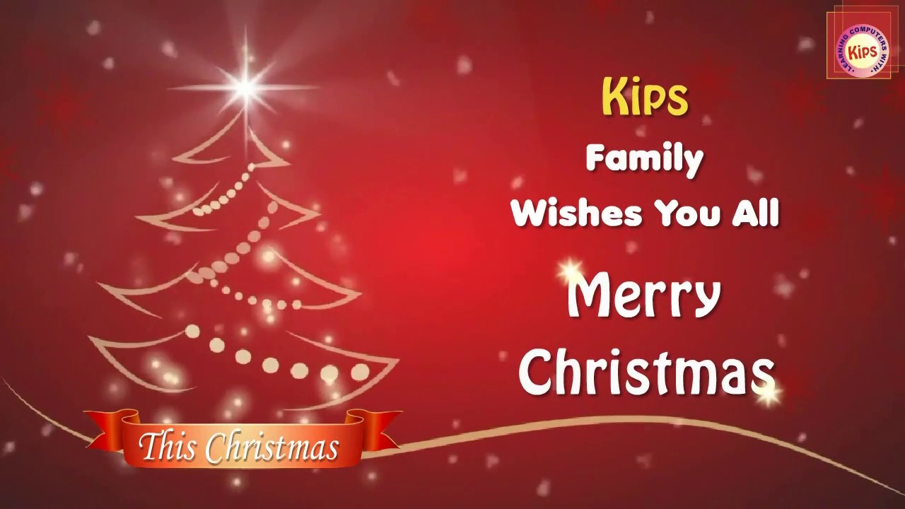 Kips Family Wishes You All Merry Christmas! - YouTube