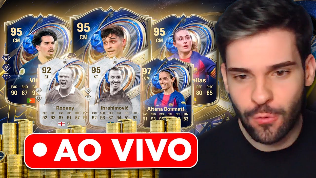 🚨AO VIVO! VOU TIRAR MAIS UM TOTY! ULTIMATE TEAM EAFC 26