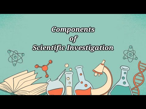 Science Key Components What Are The Major Components Of Science And Scientific Investigations