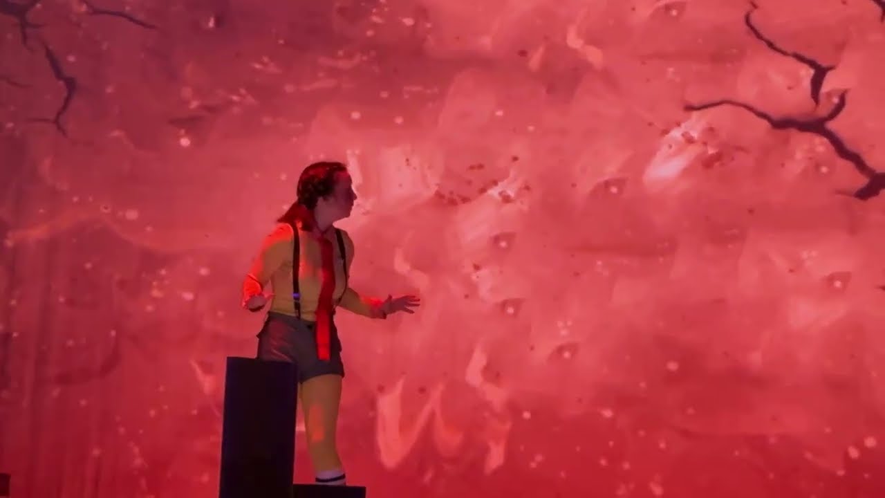 MCHS SpongeBob Musical - Patrick meets the sardines