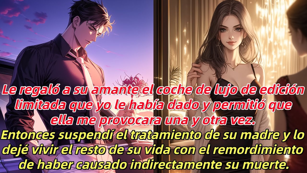 Regaló mi coche a su amante, suspendí el tratamiento de su madre, se volvió loco de arrepentimiento.