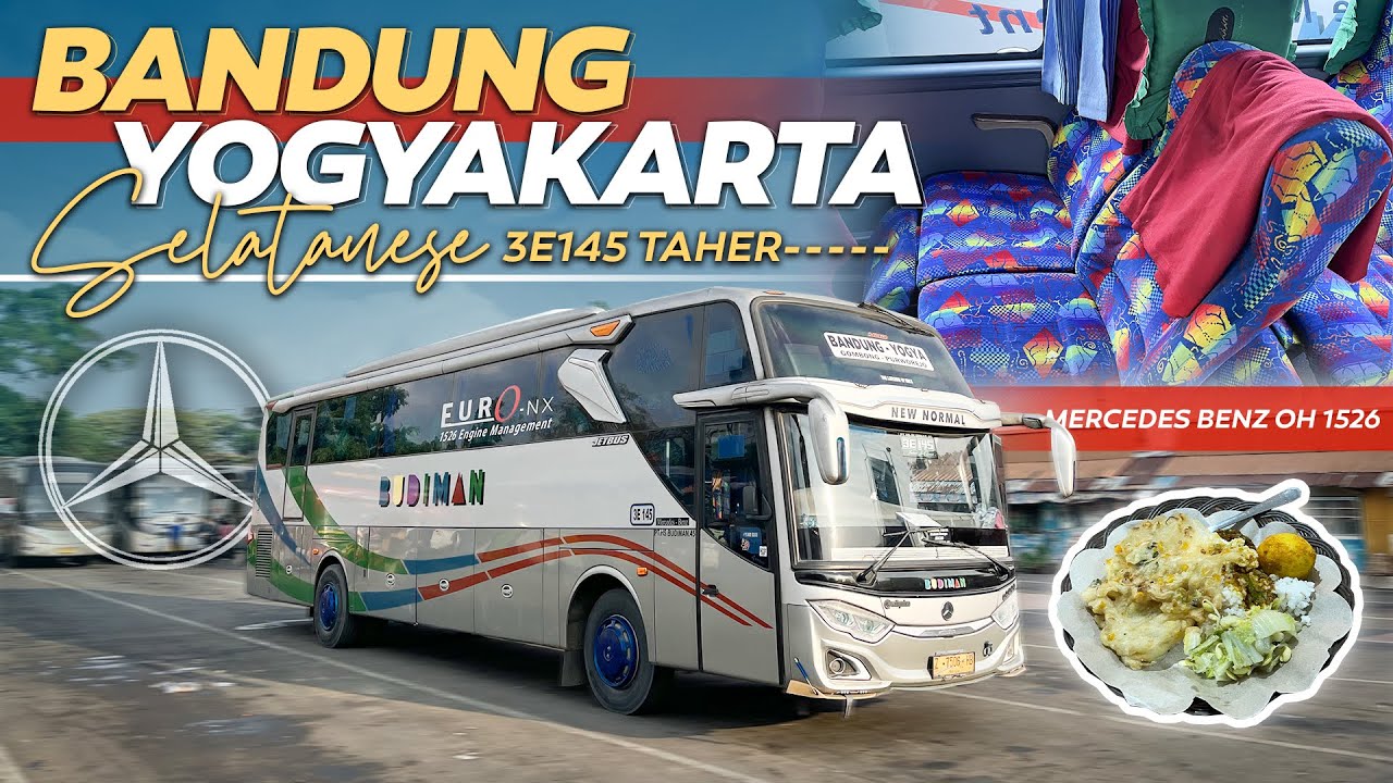 KELAS EXECUTIVE TERMURAH DIJALURNYA|Trip Naik Bus PO BUDIMAN 3E145 