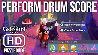 Perform According To The Drum Score 05 Puzzle Guide  Genshin Impact 36