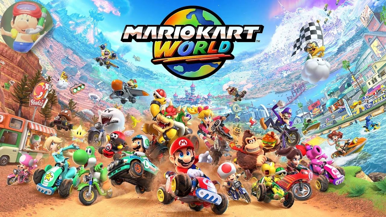 Baby Mario Kart World // Full Game 100% Walkthrough (Grand Prix - 150cc)