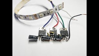 Famous How to Make a Superb Effect RGB LED Strip Controller Circuit Net Worth