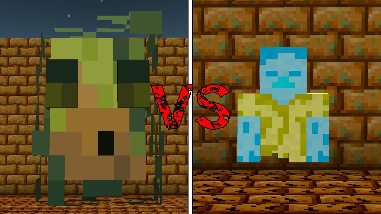 Mega Spud vs. Mayhem Maker | Minecraft Mob Battle 64