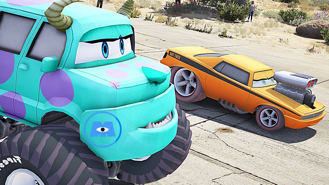 Monsters Truck Sulley / GTA 5 Monsters, Inc Mods YouTube