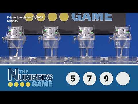 Midday Drawings Friday November 21 2025