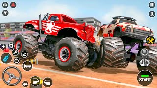 Fearless Army Monster Truck Crash Racing Stunts 3D Derby Simulator - Android Gameplay. screenshot 5
