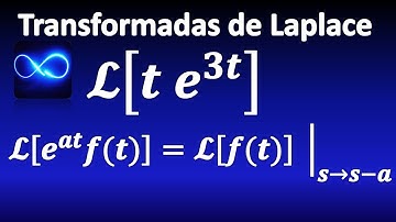 211. Primer Teorema de Traslación para Transformadas de Laplace, explicación, demostración y ejemplo