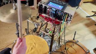 druMs&amp;Modular bngrng #eurorack #drums #modularsynth #drumming #beats