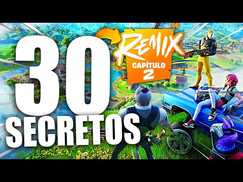30 CURIOSIDADES de FORTNITE 2 REMIX que NO SABIAS!