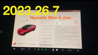 MISE A JOUR TESLA 2023.26.7 PLEINS DE NOUVEAUTES !