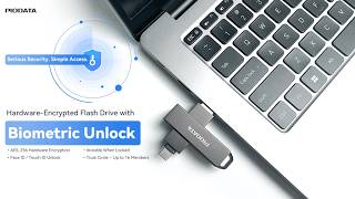 The Flash Drive That Doesn’t Exist Until You Unlock It 🚀 Next-Level Security!