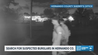 Deputies in Hernando County ask public for help identifying 2 in burglary case