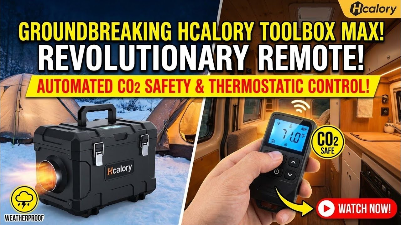 Hcalorie Cracked The Code! 2026 Wireless Thermostatic Contol, Huge Fuel Tank, & Silent Fuel Pump. 