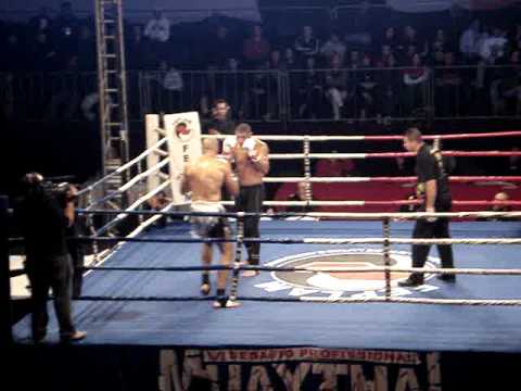 Saulo Clay(Thai Brasil) x Thiago Beowulf( Combat Sport ) VI DESAFIO DE MUAY THAI - 3º Round