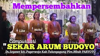 Campursari Sekar Arum Budaya pentas di Ds Penjor Pagerwojo