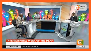| DAY BREAK | International week of the deaf (Part 1)
