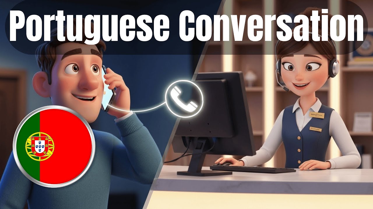 Speak Portuguese: Booking a Room for Your Trip (Real Dialogue)