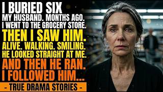 HER TRUE STORY 💔 I Buried My Husband Six Months Ago. Yesterday I Saw Him Alive At The Grocery Store