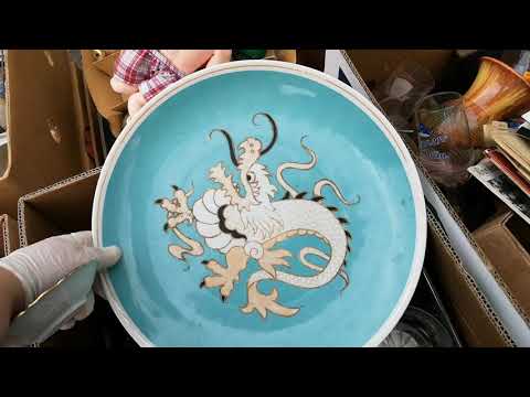 СНОВА идём на БАРАХОЛКУ в ГЕРМАНИИ! НАШЛА много ВИНТАЖНОЙ ПОСУДЫ, ФАРФОР, КЕРАМИКА.