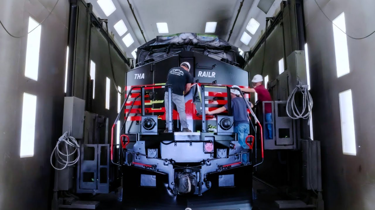 Timelapse: Bringing the Thoroughbred Locomotive to Life