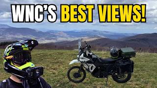 I FAILED on private trails but Max Patch Saved the Day! KLR 650 Adventure