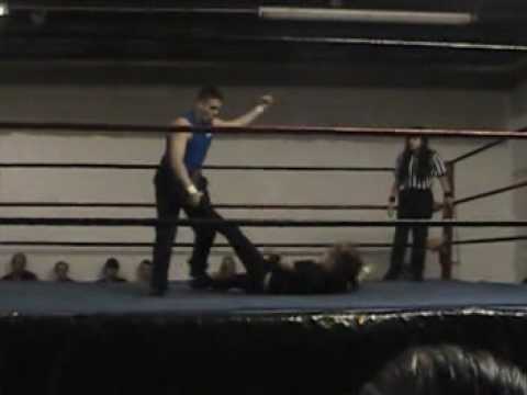 Hot Shot Nate Ryan VS Ayden Alexander (03-01-2009) Wrecking Ball Wrestling Dallas TX