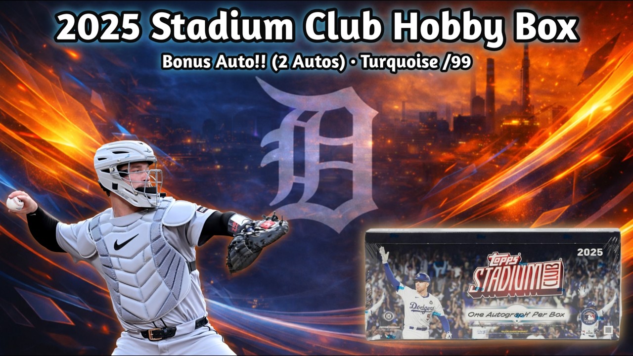 🚨БОНУСНЫЙ АВТОГРАФ🚨 Набор Stadium Club Hobby Box 2025 — Автограф новичка и любимца болельщиков • ...