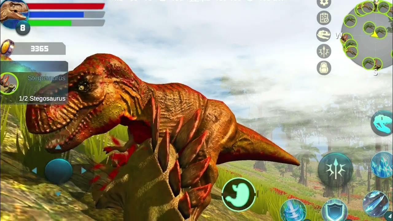 Best Dino Games Tyrannosaurus Simulator Android Gameplay Dinosaur