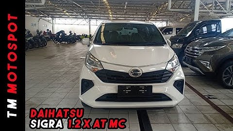 Daihatsu SIGRA 1.2 X AT 2021- DAIHATSU DEPOK DP 15%