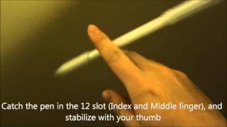 Pen Spinning Tutorial - Twisted Sonic Bust